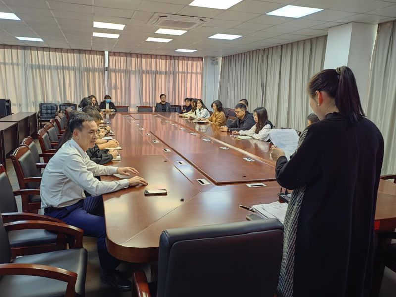 机关第一党支部召开换届选举党员大会