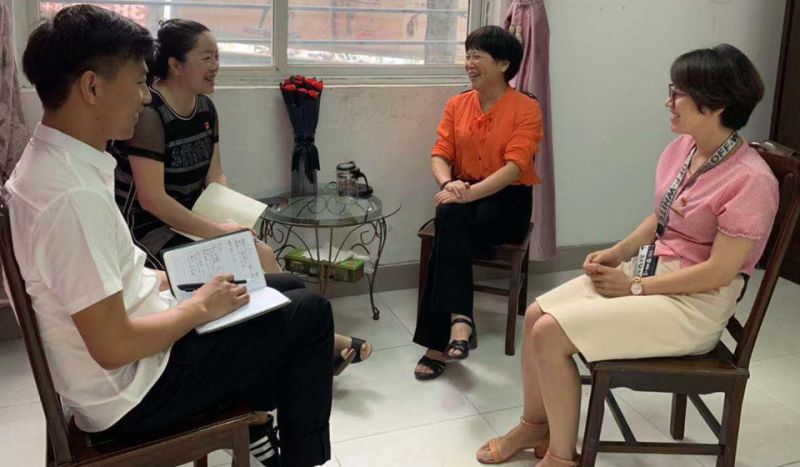 我校党委书记吴颖芳赴健康管理学院走访调研