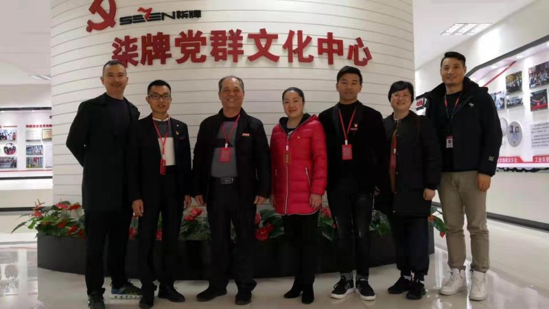 校领导赴企业考察党建工作