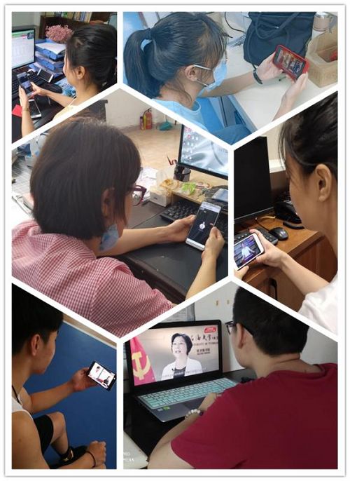 健康管理学院党支部组织党员认真聆听高校党组织战疫示范微党课第5讲