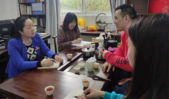 再学习、再调研、再落实丨党委书记吴颖芳赴商学院党支部调研